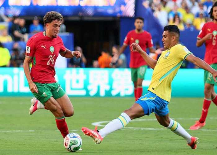 Laga Grup C Piala Dunia 2026 - Tampil Menyerang, Maroko Tahan Imbang Brasil 1-1