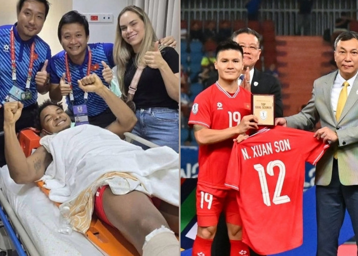 TRAGIS, Kaki Nguyen Xuan Son Patah, Sosok Pemain Naturalisasi Brasil dalam Gelar Juara Vietnam di AFF 2024