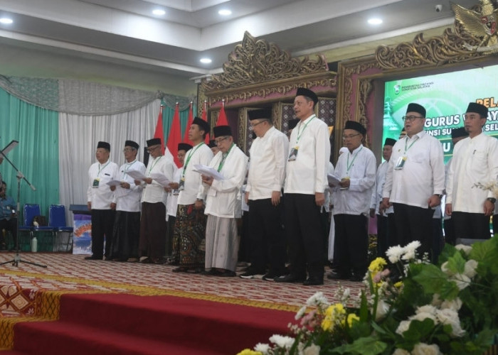 PWNU Sumsel 2025-2030 Resmi Dilantik, Begini Pesan Gus Yahya