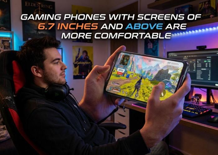 HP Gaming Layar 6,7 Inci ke Atas Lebih Nyaman? Jangan Salah Pilih, Ukuran Besar Bisa Bikin Tangan Cepat Lelah