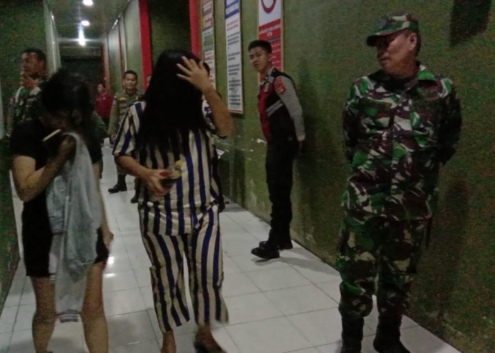 10 Wanita Diduga PSK Diamankan dari Warung Remang-Remang di Banyuasin, Ancam Bunuh Diri