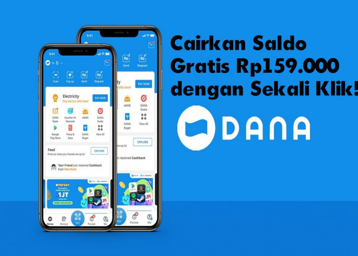  Sikat Link DANA Kaget Siap Klaim, Cairkan Saldo Gratis Hingga Rp159.000 dengan Sekali Klik!