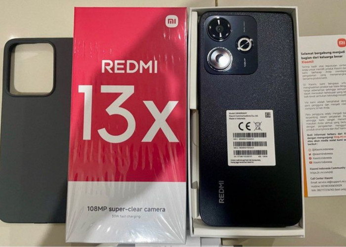 Redmi 13X, HP 1 Jutaan dengan Kamera 108MP! Cocok Buat Konten Kreator Pemula, Ini Spesifikasinya