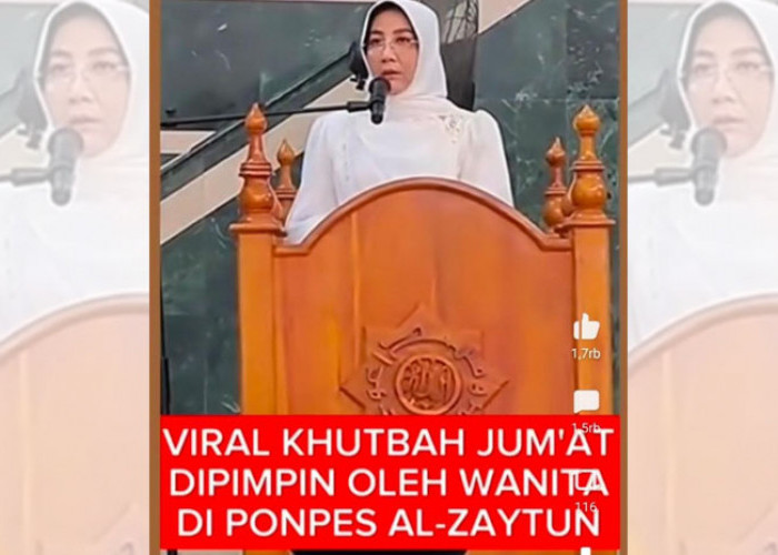 Lagi, Geger Video Wanita Pimpin Khutbah Jum'at di Ponpes Al Zaytun? Cek Faktanya