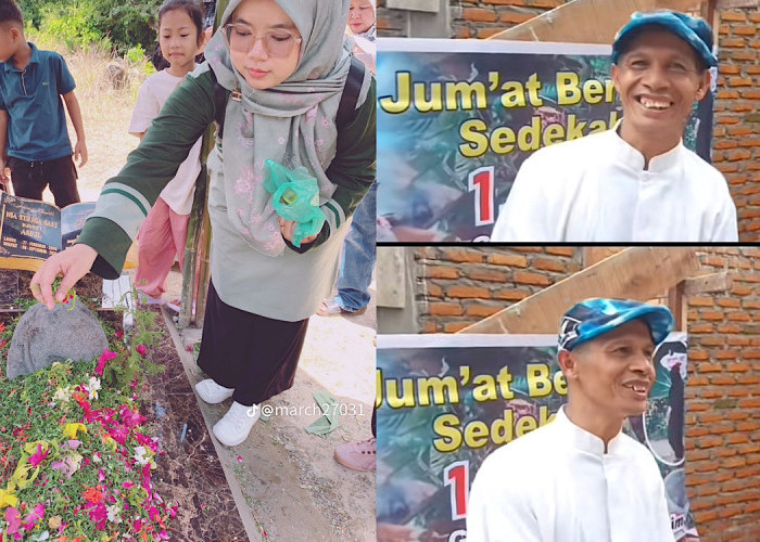 Rumah Kijing di Kuburan Nia Kurnia Sari Ternyata Dibuat Bapak Ini, Bahkan Dipasang Sendiri Sama Pak Joni Eriko