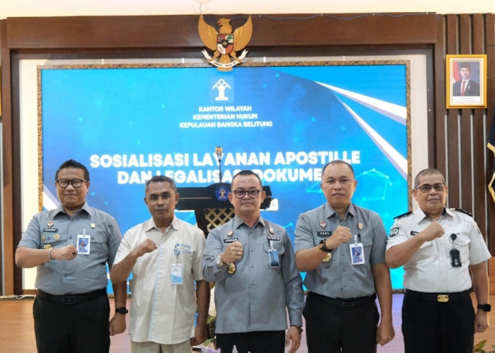 Babel Menuju Layanan Hukum Global, Apostille Resmi Disosialisasikan ke Masyarakat