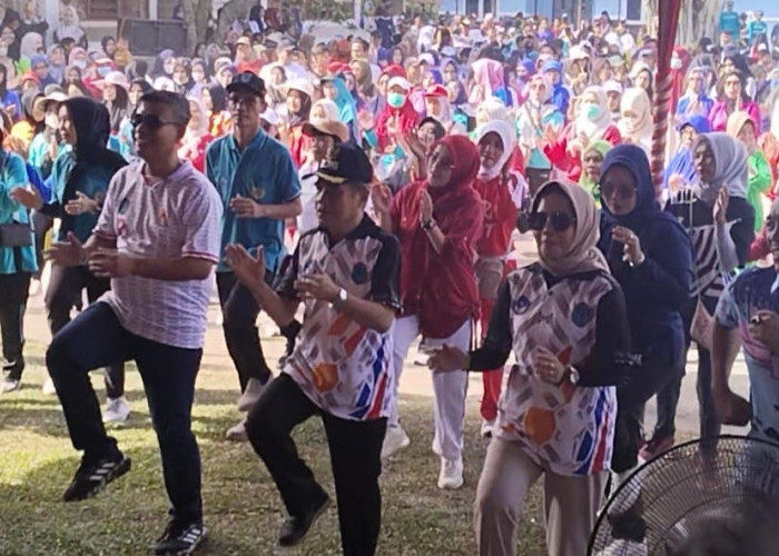 Gudangnya Atlet, Warga Kecamatan Tanjung Batu Ogan Ilir Antusias Hadiri Launching Porcam 2 