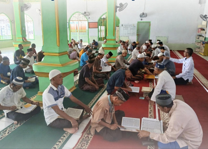 Warga Binaan Lapas Tanjung Raja Ogan Ilir Semangat Ikuti Pengajian Rutin Iqra & Al-Quran, Momen Perbaiki Diri