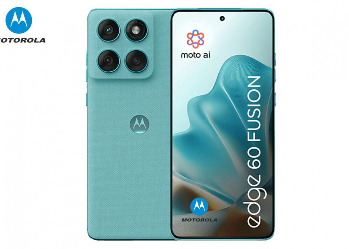 Motorola Edge 60 Fusion: Ponsel Android Spesifikasi Tinggi Usung Prosesor MediaTek Dimensity 7400