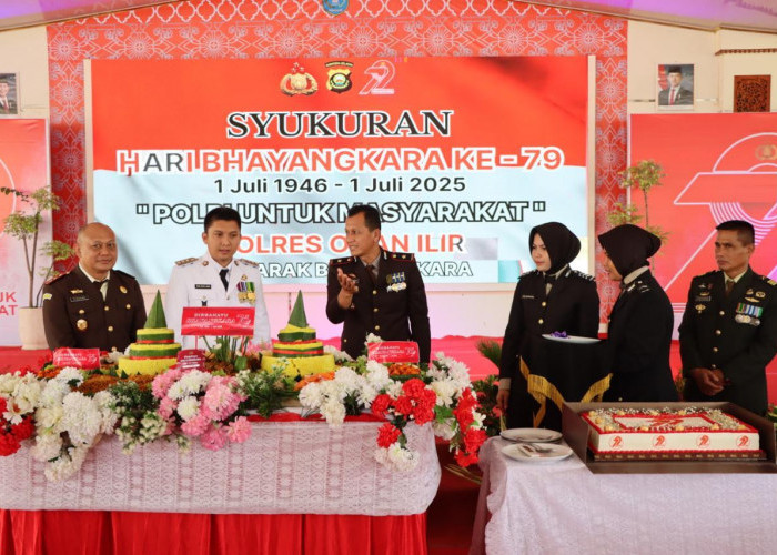 Bupati Ogan Ilir Apresiasi Polres OI di Hari Bhayangkara ke-79, Jadi Mitra Kerja Strategis Jaga Keamanan