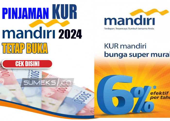 Wow Suku Bunga KUR Mandiri Tahun 2024 Masih Rendah, Begini Cara Pengajuannya