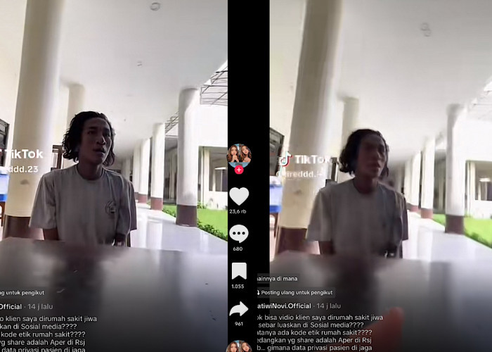 Heboh Video Rifin Dendeng Diwawancara Aper RSJ Beredar Luas, Teh Novi Pertanyakan Kode Etik 