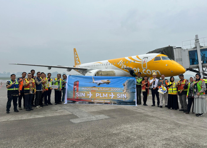 Rute Favorit Kembali Dibuka, Scoot Layani Penerbangan Internasional dari Palembang-Singapura