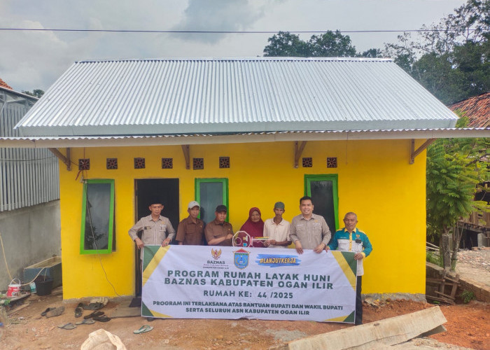 Bikin Rumah Warga Tambang Rambang yang Roboh Jadi Layak Huni, Komisi IV DPRD Ogan Ilir Apresiasi Kerja Baznas