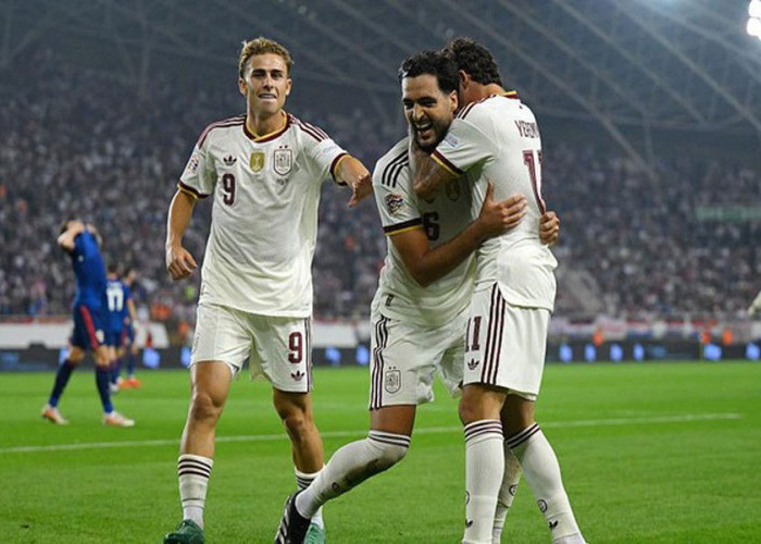 Spanyol Menang 2-1 Atas Kroasia di UEFA Nations League, Merino Jadi Pahlawan