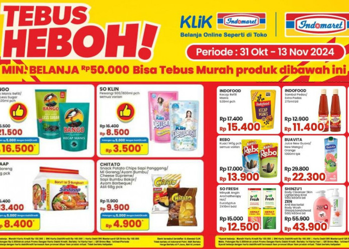 Promo Murah di Indomaret Hari Ini: Hemat Besar, Minuman dan Camilan Favorit Lebih Murah!