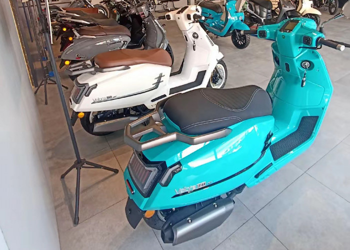 WMoto Velora 150 Mirip Vespa Banget, Harganya Setara Vario Rp27 Jutaan