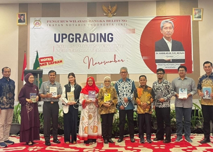 Kanwil Kemenkum Babel Ikuti Upgrading dan Refreshing Kupas Tuntas Perseroan Terbatas Notaris se-Babel