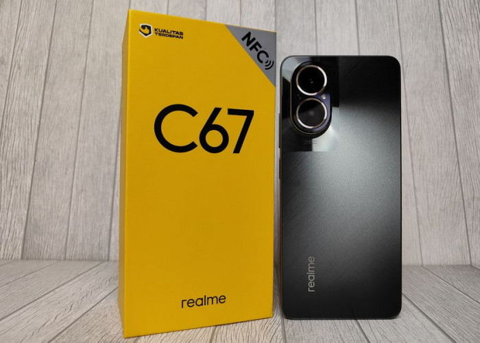 Realme C67, Smartphone Performa Tagguh dan Layar Berukuran 6,72 Inci
