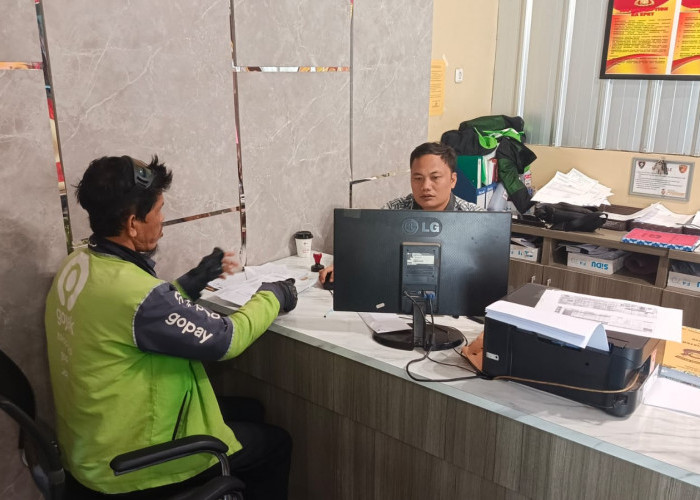 Ditinggal Ambil Orderan Gofood, Motor Driver Ojol di Palembang Raib Dicuri Pelaku Curanmor 