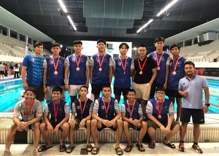 Mahasiswa Universitas Bina Darma Palembang Raih Medali Perunggu pada 4 Tahun Open Aquatic Champinship 2022