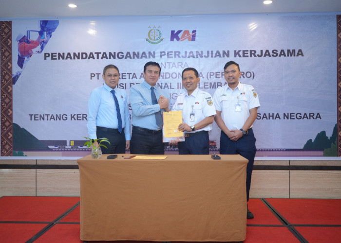 Perkuat Tata Kelola dan Pengamanan Aset, KAI Divre III Palembang Jalin Sinergi dengan Kejari Palembang