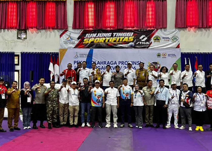Buka Cabor Tenis Meja Porprov Jateng 2026, ini Pesan Ketum Pengprov PTMSI 