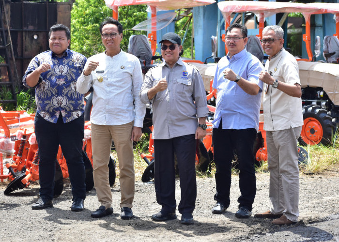 Ratusan Alsintan Dikirim Kementan ke Kabupaten OKI, Bidik Swasembada Pangan