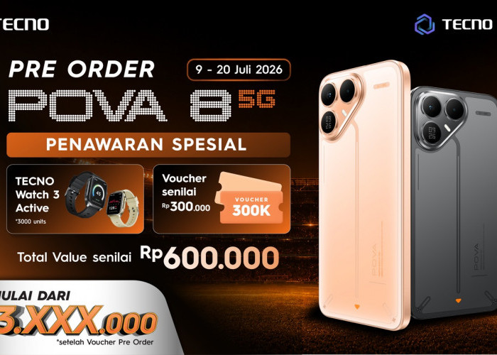 Tecno Pova 8 5G Sudah Resmi: Berikut Harga Ponsel Ini Di Indonesia