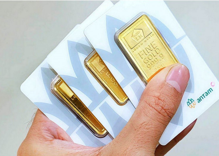 Harga Emas Antam Hari Ini 17 Juli 2026 Turun Rp27.000, Kini Dibanderol Rp2.606.000 per Gram