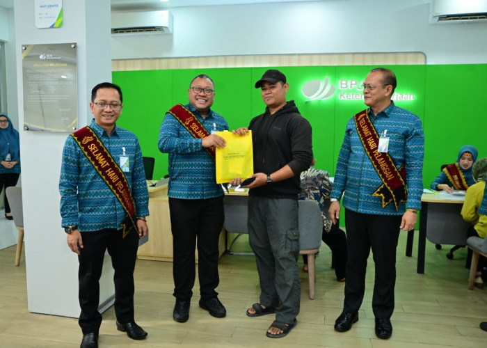 Dari Santunan Jadi Peluang Usaha, Semangat Berdaya BPJS Ketenagakerjaan Palembang Hapelnas 2026