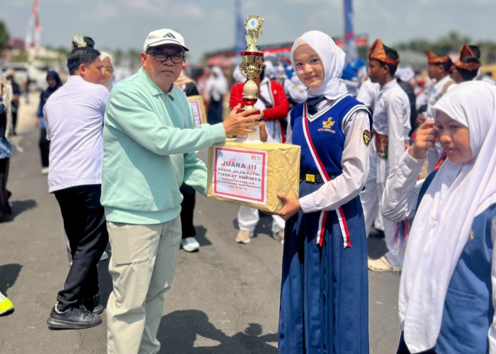 Lomba Gerak Jalan Semarak HUT ke-81 RI Tingkat Kabupaten Ogan Ilir Sukses, Ini Daftar Pemenangnya!