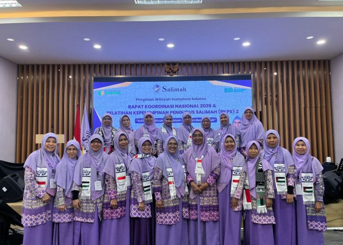 PW Salimah Sumsel Perkuat Kapasitas Pengurus Melalui Rakornas 2026 dan PKPS 2