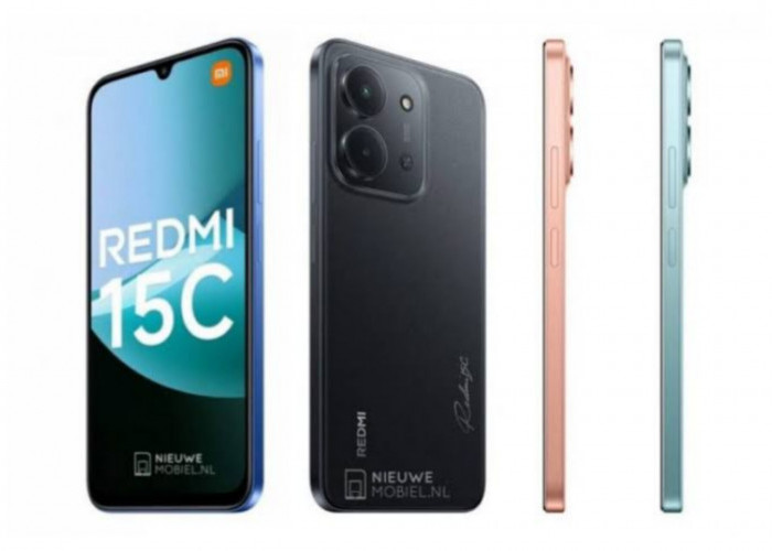 Redmi 15C Mengusung Desain Minimalis dengan Pilihan Warna Menarik 