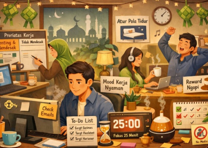 Bangkit dari “Post-Lebaran Blues”, Ini Cara Efektif Kembali Produktif di Kantor