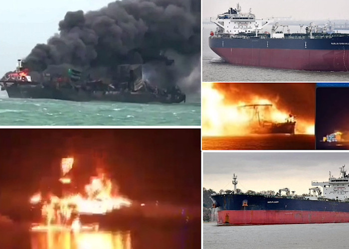 Yaman ‘Panggang’ Kapal Tanker Inggris Marlin Luanda di Teluk Aden Hingga Ludes Terbakar dan Tenggelam  