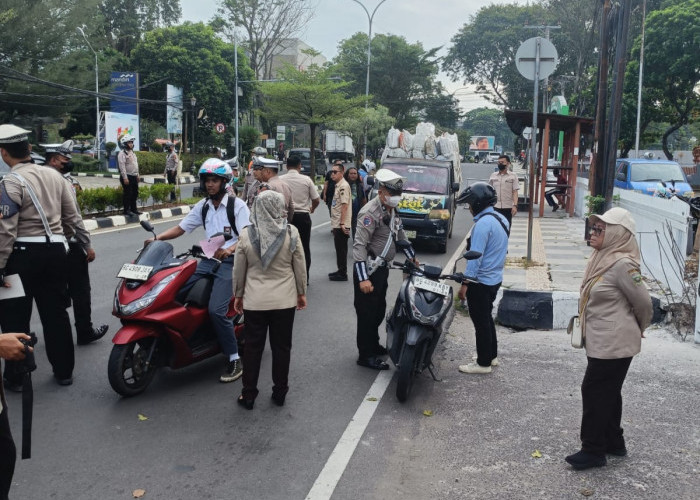 Tekan Angka Kecelakaan, Satlantas Polrestabes Palembang Keluarkan 74 Surat Tilang, Berikut Sasarannya