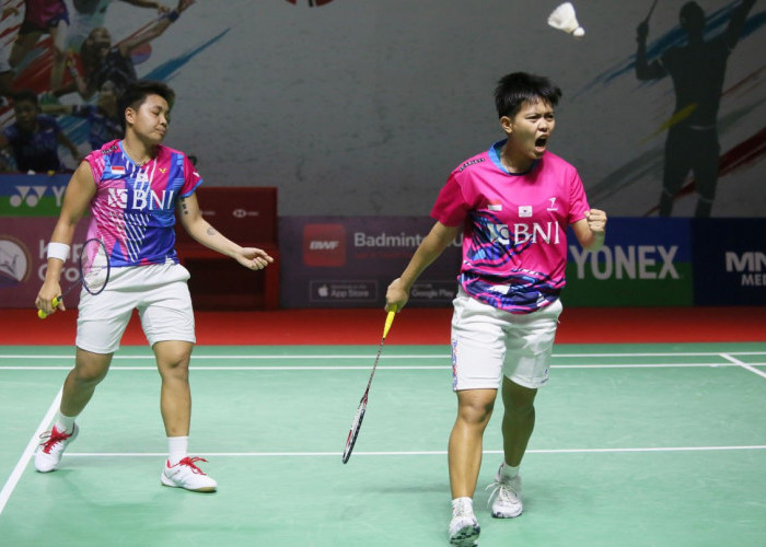 Japan Open 2022, Apriyani Rahayu/Siti Fadia Silva Melangkah ke Babak Kedua