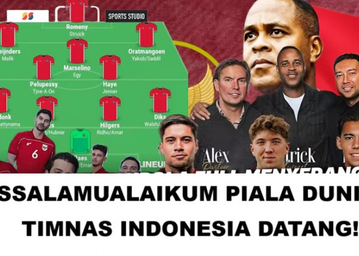 Assalamualaikum Piala Dunia 2026! Formasi Full Attacked Patrick Kluivert Ditandai dengan Garuda Calling