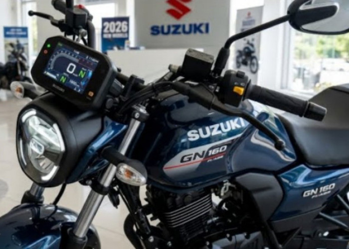 Bocoran Naked Bike Suzuki GN160 2027, Sang Retro 160 cc Siap Ganggu Dominasi XSR155