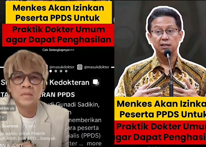 Menkes Izinkan PPDS Buka Praktis Biar Dapat Duit, dr Ramadhani: Capek Pak Bagaimana Kalau Digaji Saja?