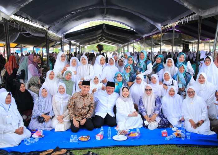 Herman Deru Apresiasi Kiprah JATMAN OKI Menjaga Ukhuwah, Serahkan Bantuan untuk Harlah ke-14