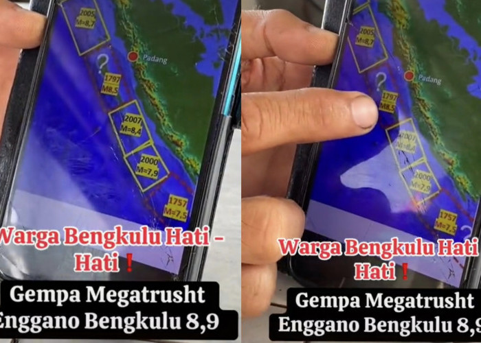 Waspada! Gempa Megathrust Enggano Intai Warga Bengkulu, Berkekuatan Hingga 8,9 SR