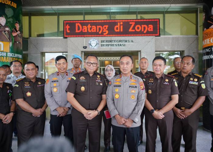 Kapolda Sumsel Silaturahmi ke Kejati, Perkuat Sinergi Penegakan Hukum di Sumsel