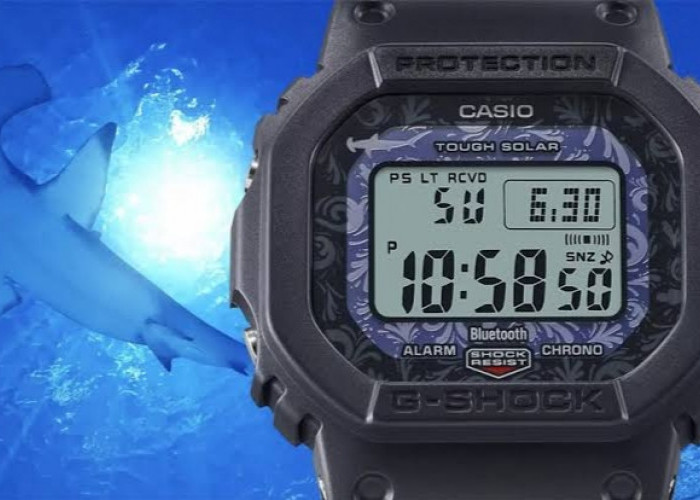 Mengenalkan Casio G-Shock GWB5600CD1A2 yang Terinspirasi Oleh Hiu Martil di Kepulauan Galapagos