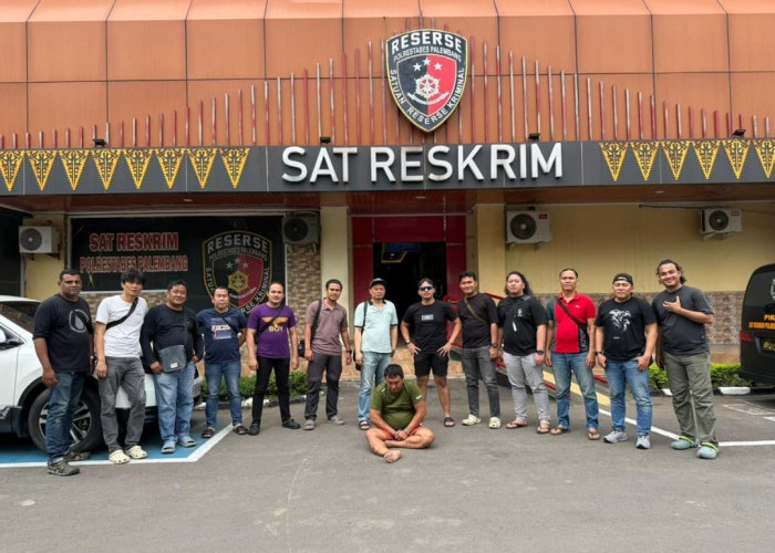 Sembilan Bulan Diburu, Residivis Pelaku Curanmor di Kota Palembang Diringkus Petugas