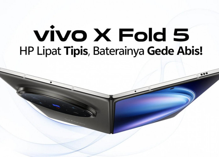 Vivo X Fold5 Mengusung Performa Mumpuni dengan Baterai Jumbo 6000 mAh