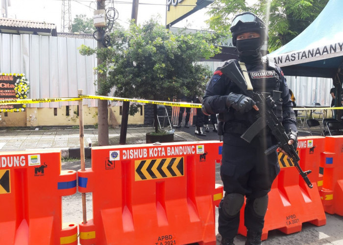 Pascaaksi Bom Bunuh Diri, Begini Kondisi Terkini Polsek Astanaanyar Bandung