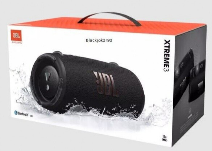 JBL Xtreme 3, Speaker Bluetooth dengan Empat driver dan dua JBL Bass Radiator, Sudah Waterproof!