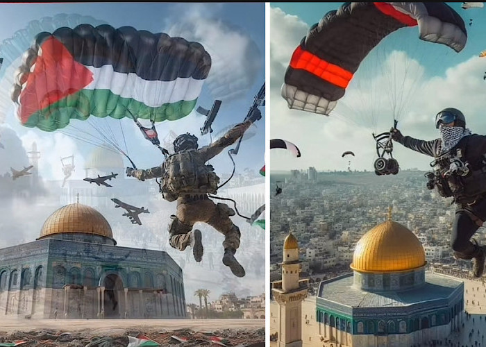 Iron Dome Klaim Israel Pertahanan Terbaik Dunia Runtuh Lawan Pasukan Paralayang Hamas Al Qassam Palestina